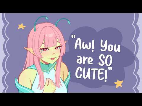 Cute Alien Girl Crashes Her Spaceship Outside Your Bedroom Window (Bubbly) (Borrowing Your Clothes)