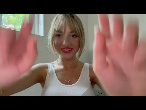 lofi hand movements/face touching asmr xox 🤍