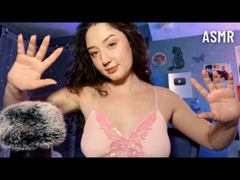 ASMR Fast Fabric Scratching & Hand Movements *Pull & Snap* Vortex Visuals