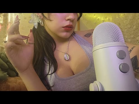 ASMR ♡ mic scratching and rambling