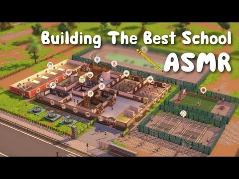 ASMR ✏️ Try Not to Fall Asleep in This School! 🍎 Let's School