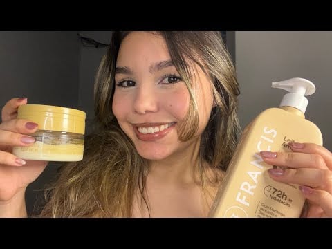 ASMR | AVALIANDO PRODUTOS - (inaudível) ✨❤️