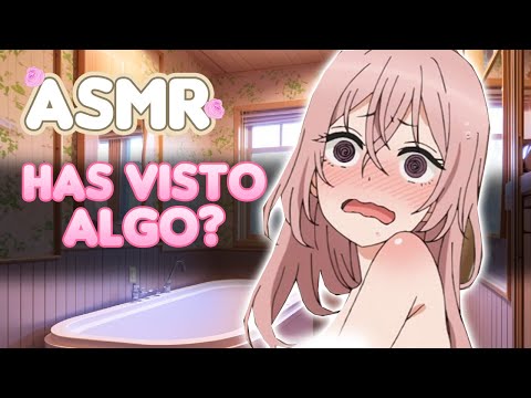 MOMENTO CLICHÉ DE WAIFU EN LA DUCHA 💗 Roleplay ASMR Novia [ESPAÑOL]