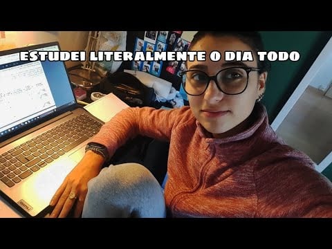 ASMR VLOG DIA DE ESTUDO📝✨️