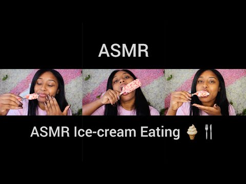 [ASMR] Ice Cream Eating🍦🍴👅National Ice-cream Day 🤤