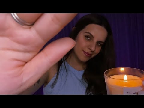 ASMR PARA PESSOAS CANSADAS | Energização e massagem na cabeça 🧡