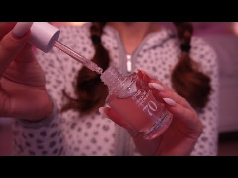 ASMR - No Talking - Midnight Skincare Treatment for Sleep 🌌