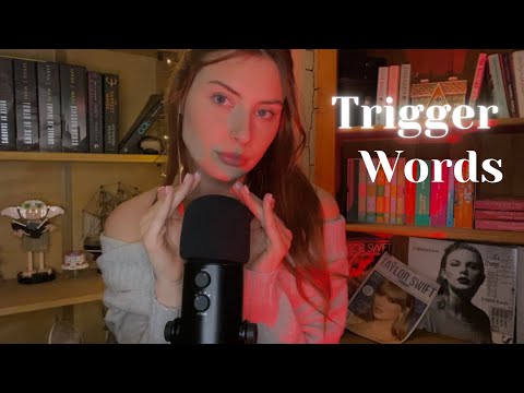 ASMR Trigger Words 💤 Up-close Whispers