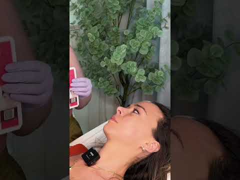 ASMR Facial 💚 #asmr #asmrfacial #asmrskincare #asmrpersonalcare