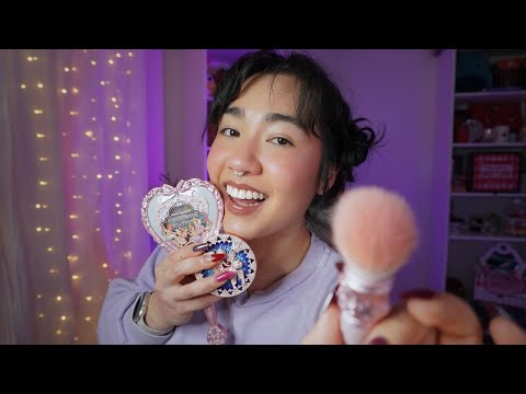 a very delicate makeup asmr