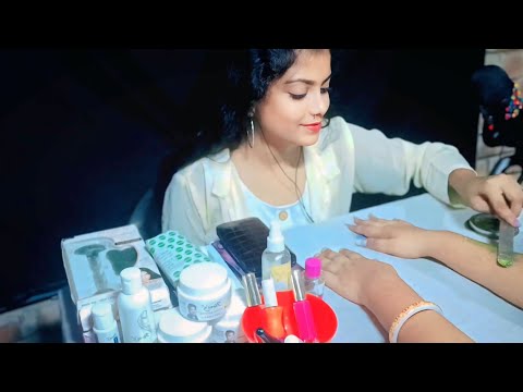 ASMR Relaxing Manicure & Waxing 💅