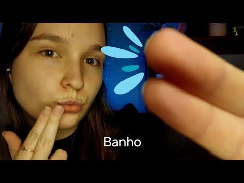 ASMR BANHO DE GATO (spit painting) FALSO, SONS DE BOCA MOLHADOS