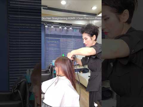 Hair Salon ASMR Calm & Clean Precision Cut for Deep Relaxation
