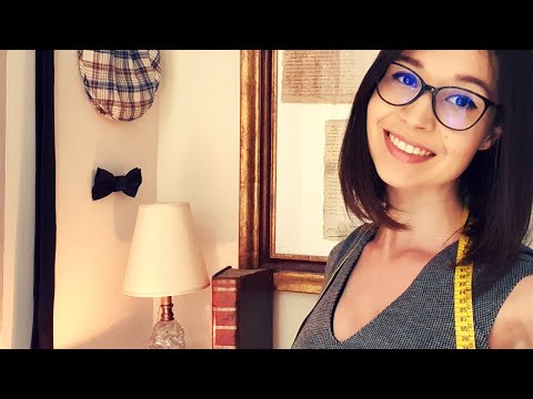 ASMR FRANCAIS ✂️ TAILLEUR VINTAGE📏 Prise de mesure, couture et retouches …