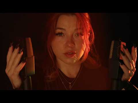 ASMR ✨ so bassy, can you even hear it? [ some layered sounds, super bassy tapping and scratching ]