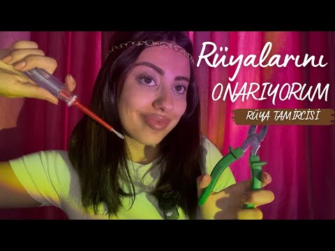 [ASMR] Rüya Tamircisi Rüyalarını Onarıyor 🔧⚙️ Tetikleyici Seslerle Bozuk Rüyaları Onarıyorum