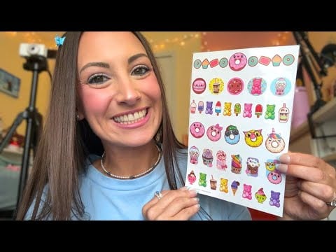 ASMR Best Friend Gives You Matching Temporary Tattoos 💖 Soft Spoken/Whispered