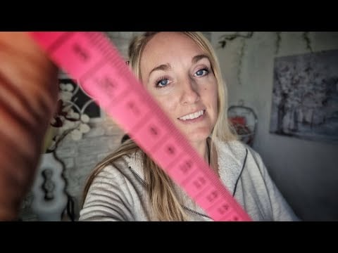 ASMR | Measuring You & Color Analysis Roleplay 📏