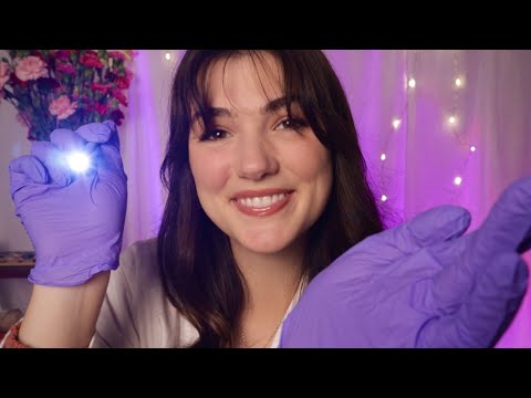 ASMR Cranial Nerve Exam ┃ Classic Full Medical Examination 🩺