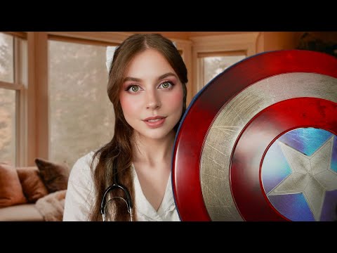 Nurse Is Obsessed w/ You, Captain America ASMR Roleplay (Personal Attention, ASMR For Sleep)