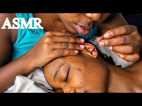 ASMR ✨Close-Up Bobby Pin Deep Ear Cleaning 