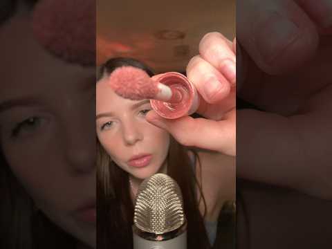 Doing your blush #asmr #relax #triggersforsleep #tingles #tingles #sleep #stressrelief