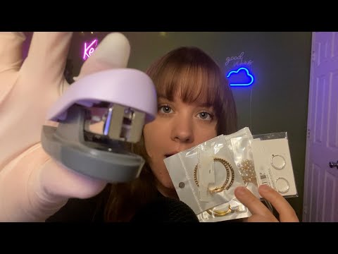 ASMR Fast 5 Minute Facial Piercings 😮
