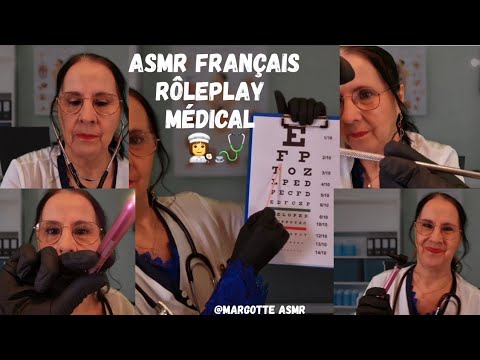Asmr français, Rôleplays Médicale 👩‍🍳🩺