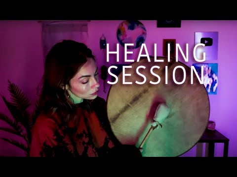 Reiki ASMR | Physical Reset | Drum & Ocean