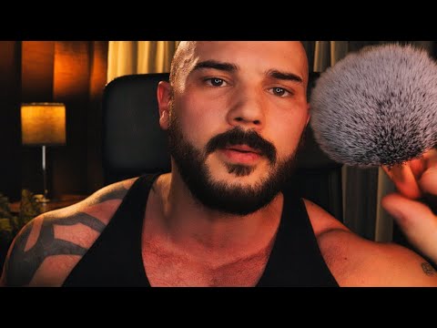 ASMR Brushing Away Your Stress (Personal Attention) Your Safe Space ✨ Face Brushing - Hair Combing