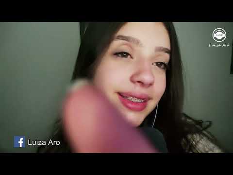 ASMR HAND MOVIMENTS / VOZ SUAVE ( CAIA NO SONO PROFUNDO ! ) Luiza Aro