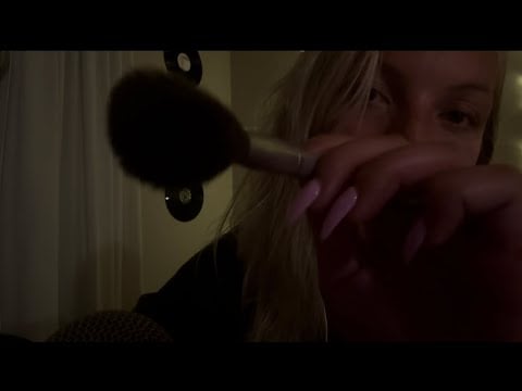 ASMR face tracing , over explaining my face , positive affirmations + YAPPING ✨🤍🗣️