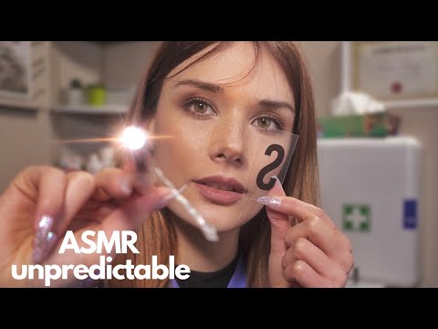 ASMR Unpredictable Exam : Eye, Orbital, Cranial Nerve - Roleplay