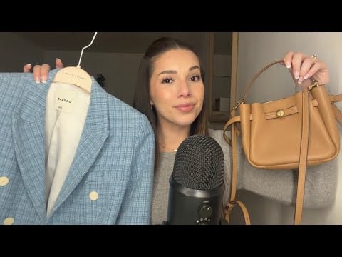 ASMR Clothes I’m Renting This Month ✨ *whispered*