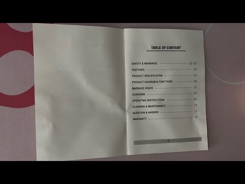 ASMR Flipping Through A Toloco User Manual | No Talking