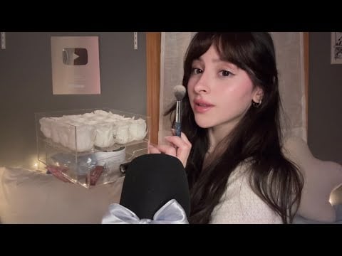 Personal Attention ASMR 🫧˚ʚ♡ɞ˚ spa pampering, brushing, hand movements, tapping, makeup