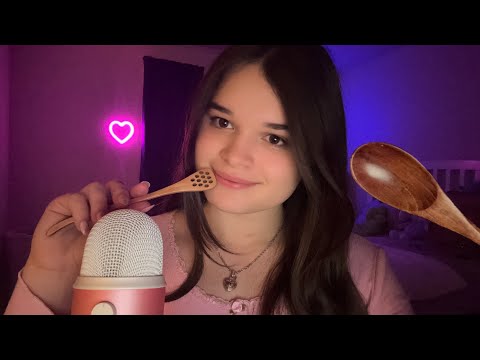 ASMR Tingly Honeyspoon For DEEP Sleep (Intense Mouth Sounds)