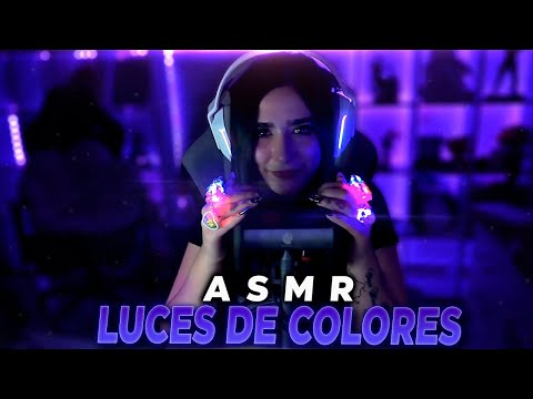 ASMR VISUAL CON LUCES DE COLORES  | GODDESSALFA