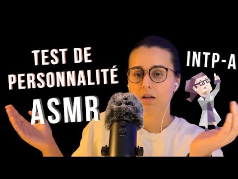 ASMR FR I JE FAIS UN TEST DE PERSONNALITÉ ! 🤓