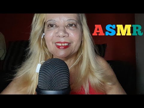 ASMR :Palavras  positivas e afirmativas.   com sons de boca.  😴😴