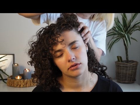 ASMR Scalp & Hair Play | Relaxing Head Scratching & Hair Sounds (no talking)