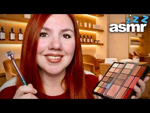 ASMR Full Service BEAUTY SALON Experience 🌿 Hair, Skin, Makeup