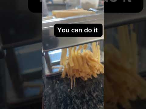 Make Easy Homemade Fresh Pasta #pasta #scratch #simplecooking #asmrfood