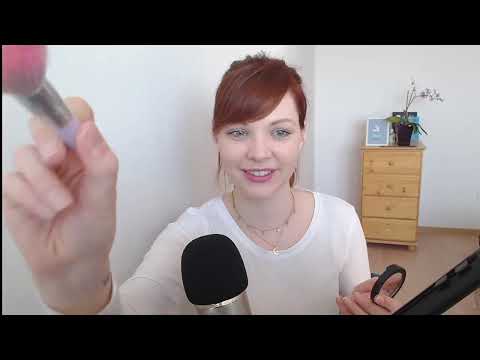 ASMR @ Legjobb barátnő kisminkel egy megbeszélés előtt (Hey happiness)