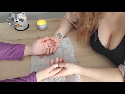 [ASMR] Real Person ASMR | Nail Appointment Roleplay! (painting, brushing, measuring, sleeve rolling)