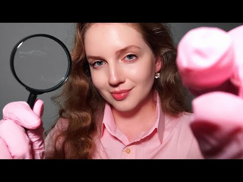АСМР Осмотр Лица в Перчатках • ASMR Face Exam in Gloves