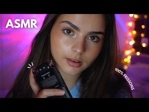 ASMR - FRISSONS GARANTIS EN BINAURAL AVEC LE TASCAM