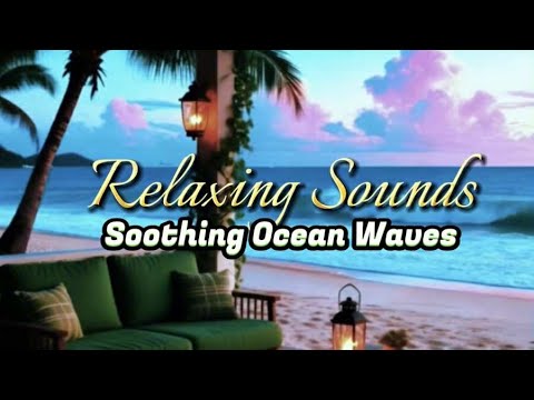 "Tropical Ambience Night and Relaxing Ocean Waves 🌴 | Sleep, Relaxation, Spa, and Stress Relief "