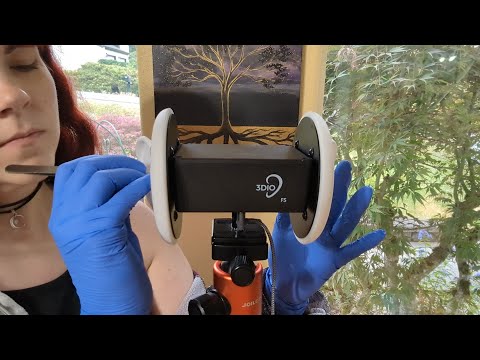 ASMR - Ear Cleaning and Picking Roleplay with Odd Tools - Gloves, Soft Spoken