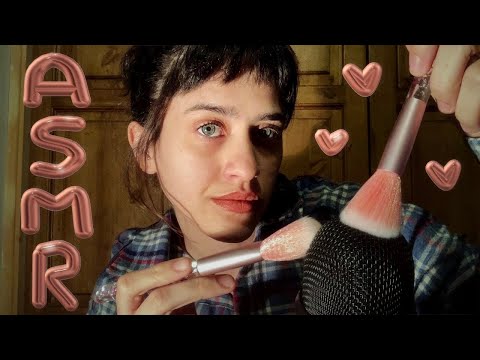 ASMR mic brushing y visual 💗